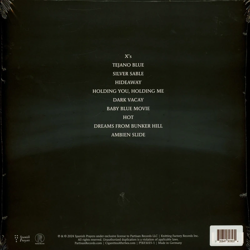 X's (Crystal Clear Vinyl)