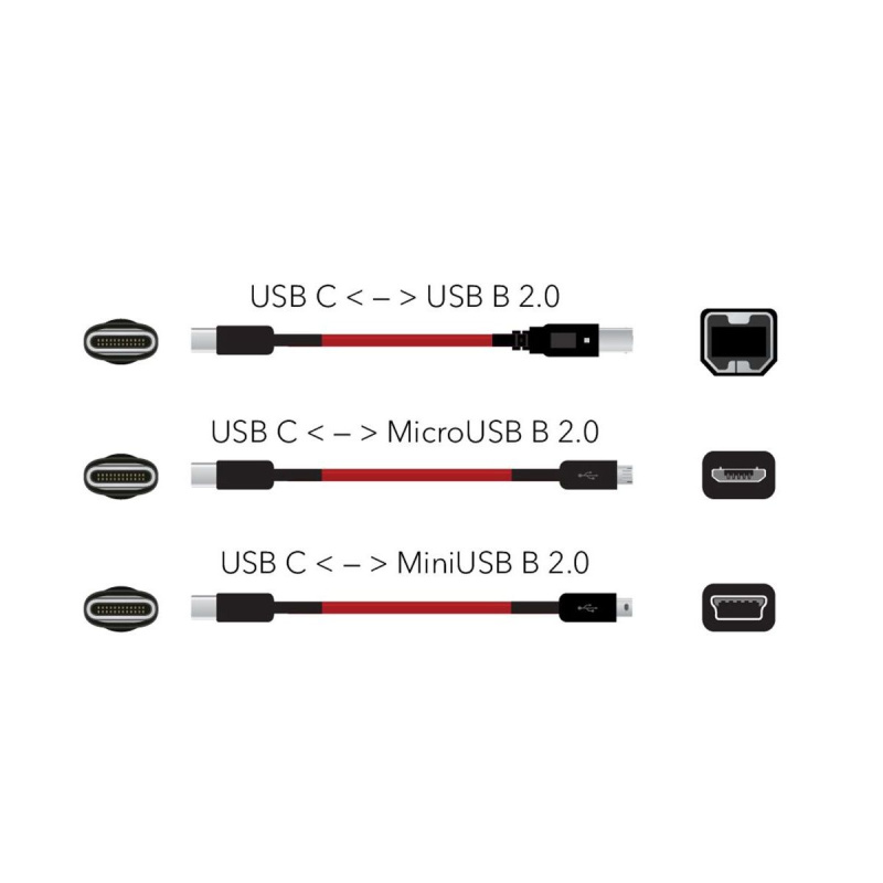 Nordost Red Dawn USB 2.0 Type C-B 0.3m