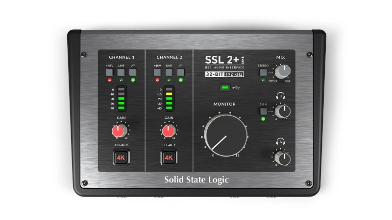Аудиоинтерфейс Solid State Logic SSL2+ MK2