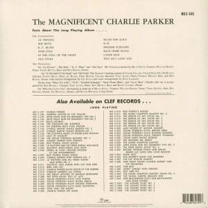The Magnificent Charlie Parker (Mono)