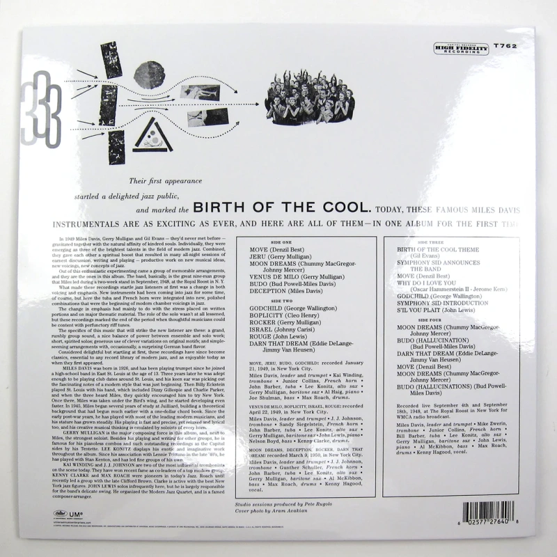 The Complete Birth Of The Cool (Mono)