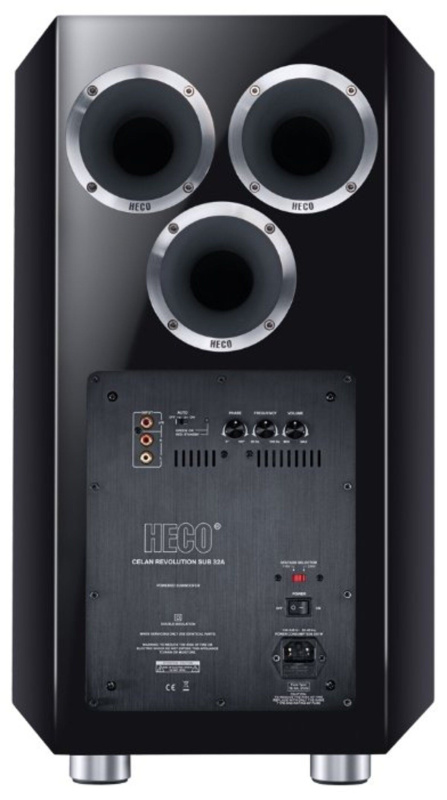 HECO Celan Revolution Sub 32 A Piano Black