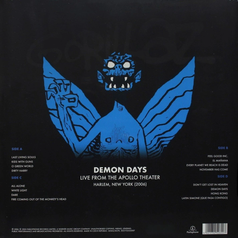 Demon Days (Live From The Apollo Theater) (Red Vinyl)