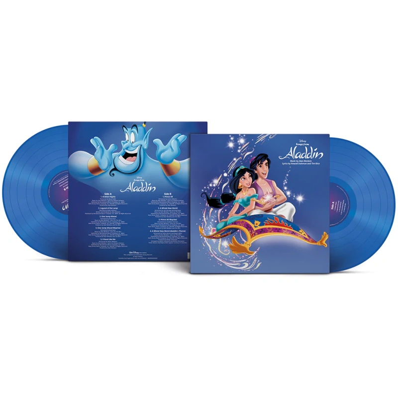 Songs From Aladdin (30th Anniversary Ocean Blue Vinyl)