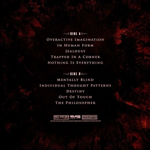 Individual Thought Patterns (Special Deluxe Edition Custom Tri-Color Merge Hot Pink, Bone White & Red with Black, Gold & Brown Splatter Vinyl)