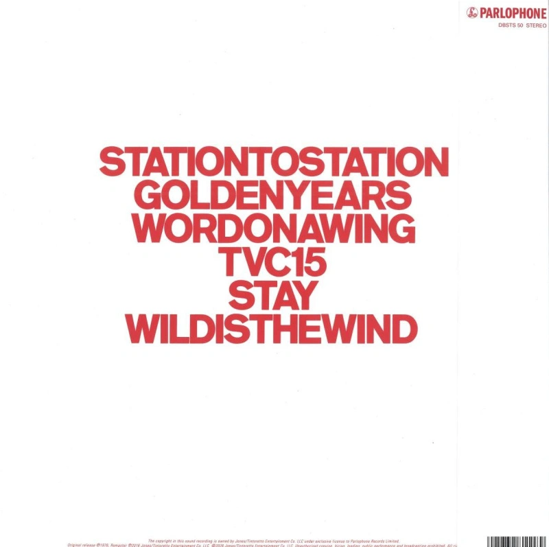 Station To Station (50th Anniversary Half-Speed Edition)