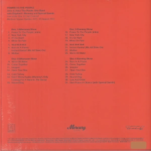 Power To The People (Live At The One To One Concert, New York City, 1972) (Box-set)