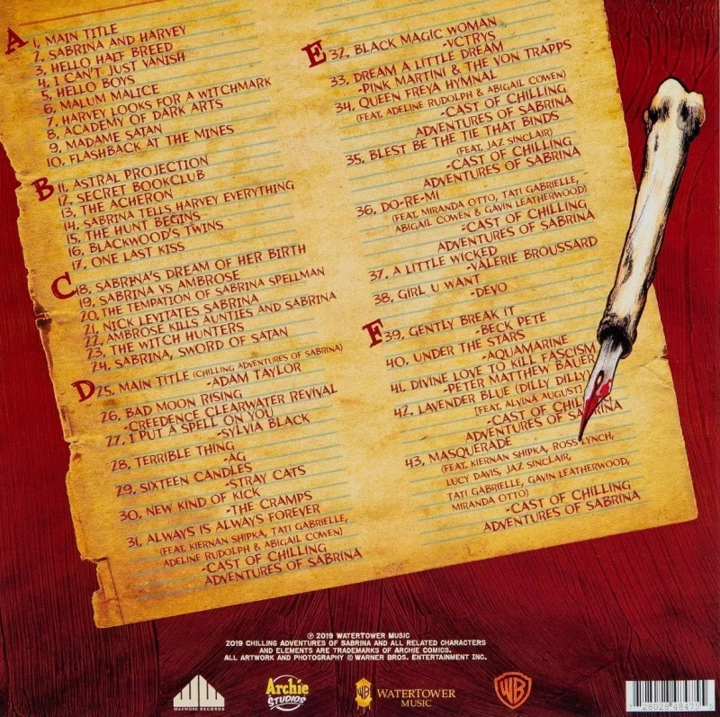 Chilling Adventures Of Sabrina (Original Television Score And Soundtrack: Season One) (Red / Orange / Yellow Vinyl) 