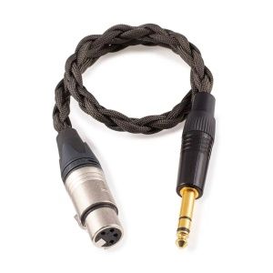 Hi-Fi Переходник премиум-класса, 4-pin Balanced XLR — Jack 6.3 мм