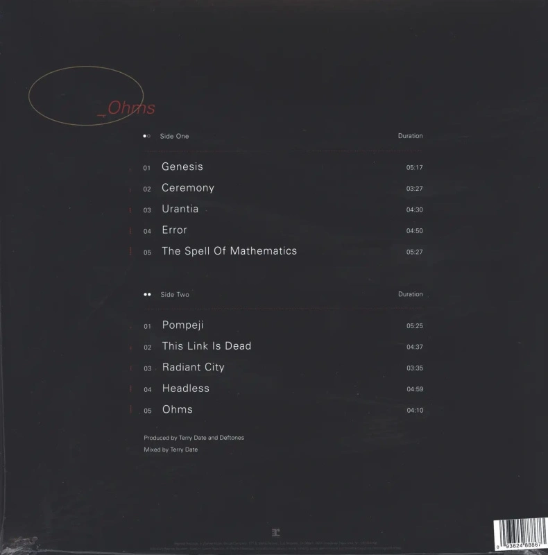 _Ohms (Gold Vinyl) 