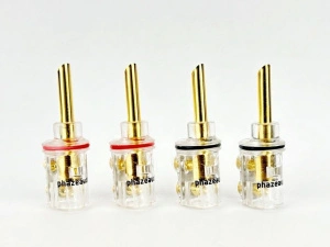 Phaze Audio SpPLUG прозрачный тип «банан» комплект 4 шт (2 цвета)