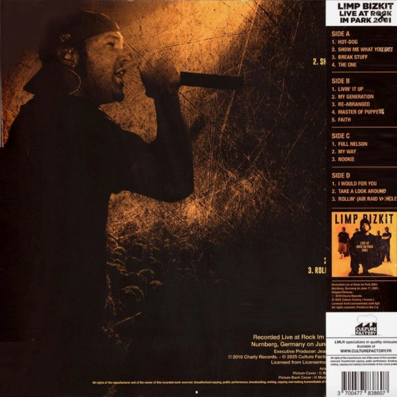 Live At Rock Im Park 2001