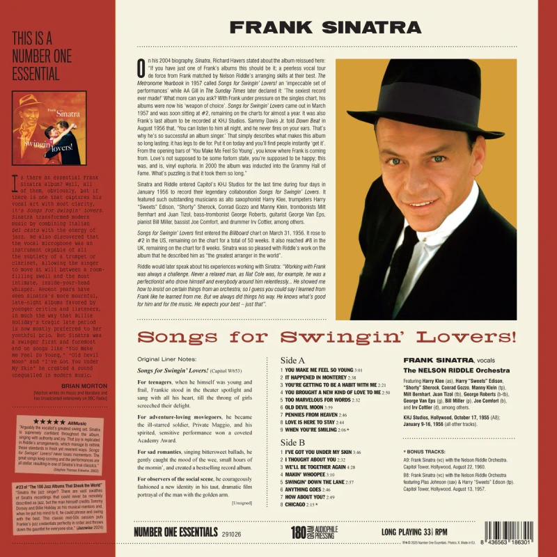 Song for Swingin' Lovers!