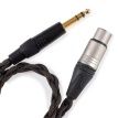 Hi-Fi Переходник премиум-класса, 4-pin Balanced XLR — Jack 6.3 мм