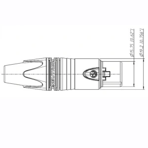 Neutrik NC3FXX-B