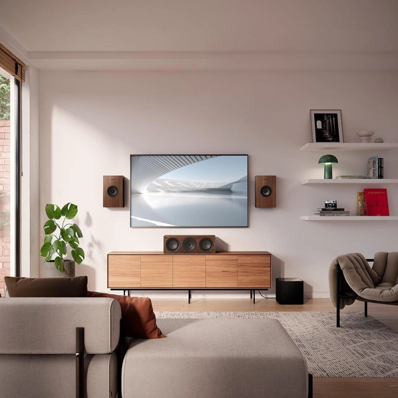 KEF Q4 META WALNUT