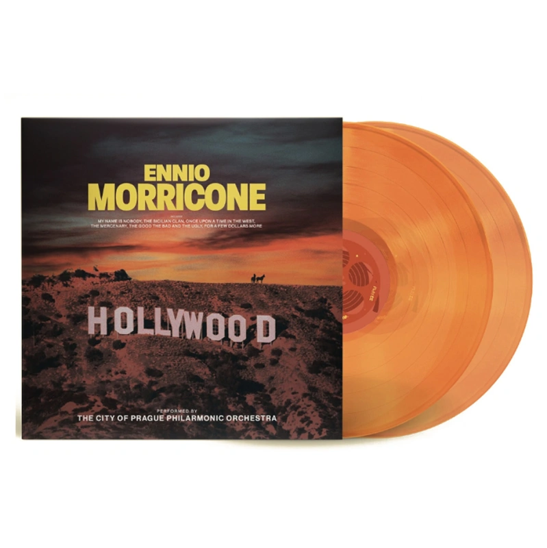 Ennio Morricone, The City of Prague Philharmonic Orchestra – Ennio Morricone: Hollywood Story (Transparent Gold Vinyl)
