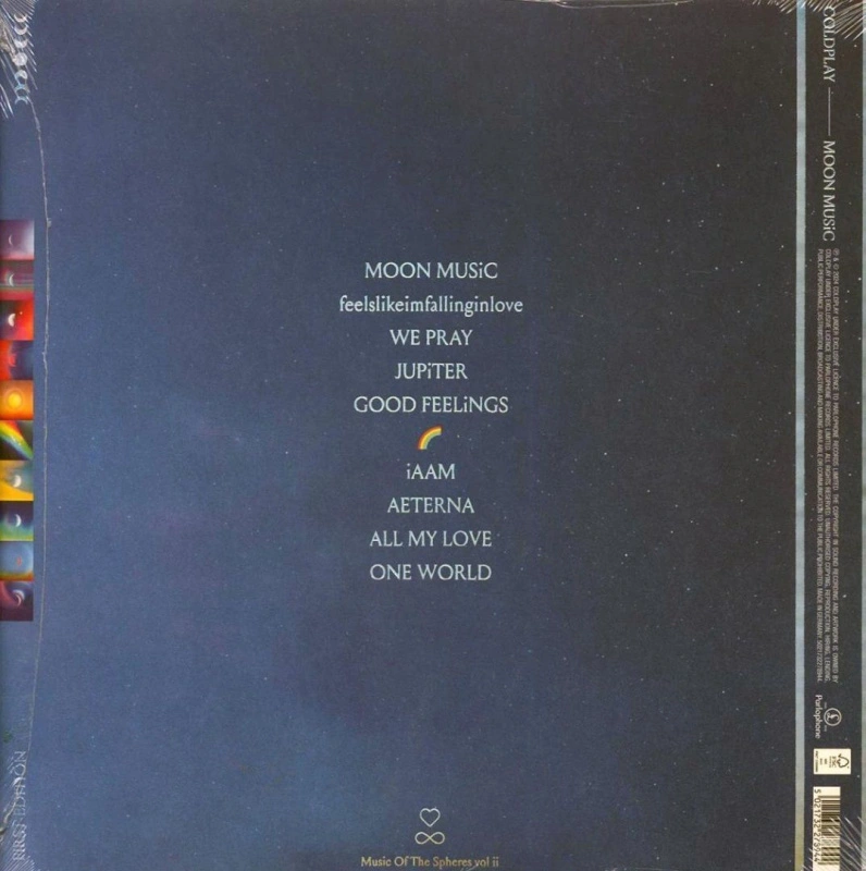 Moon Music (Yellow Translucent Recycled Plastic Bottles Vinyl)