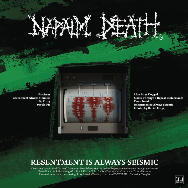 Resentment Is Always Seismic (A Final Throw Of Throes)
