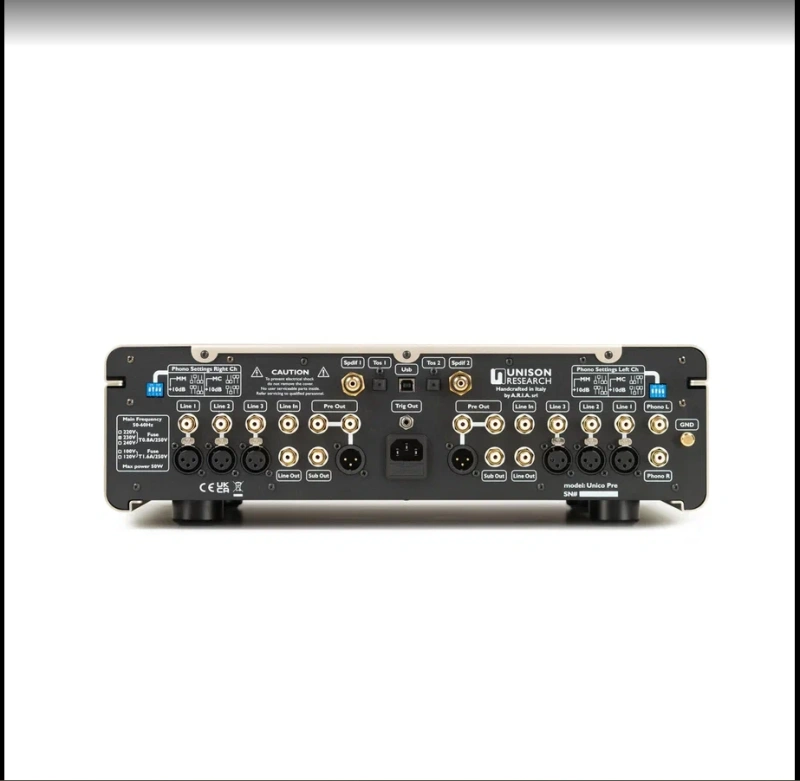Unison Research Unico PRE v2 Velvet Gold