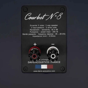 Davis Acoustics Courbet 8 Blue Gloss