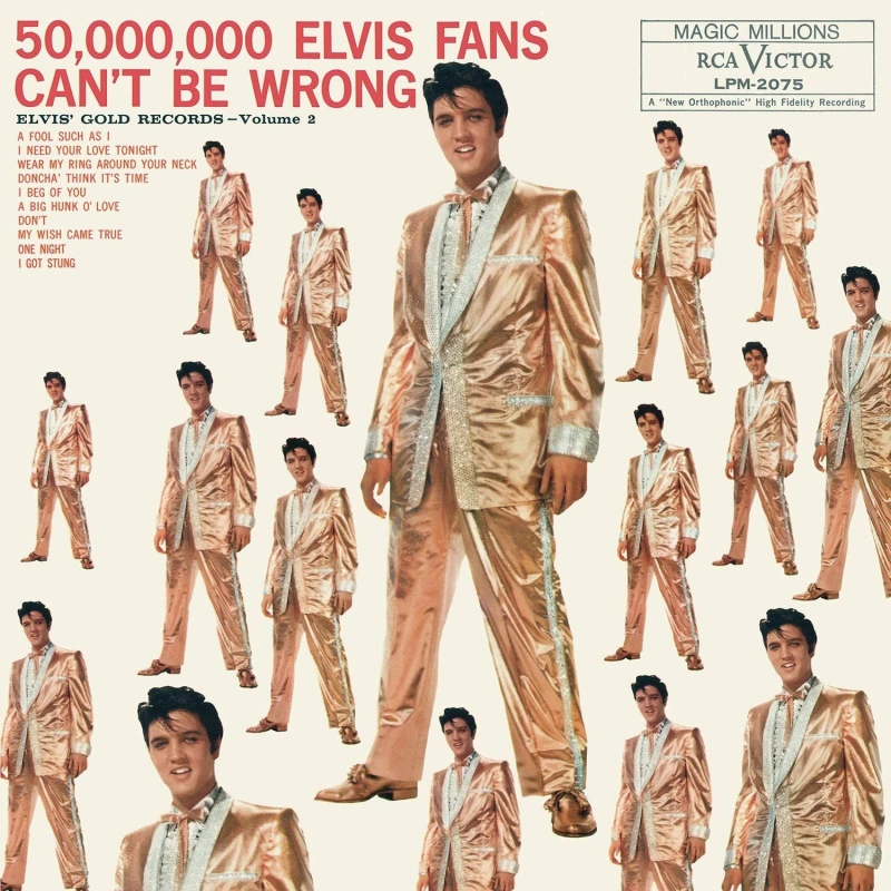 50,000,000 Elvis Fans Can't Be Wrong: Elvis' Gold Records - Volume 2