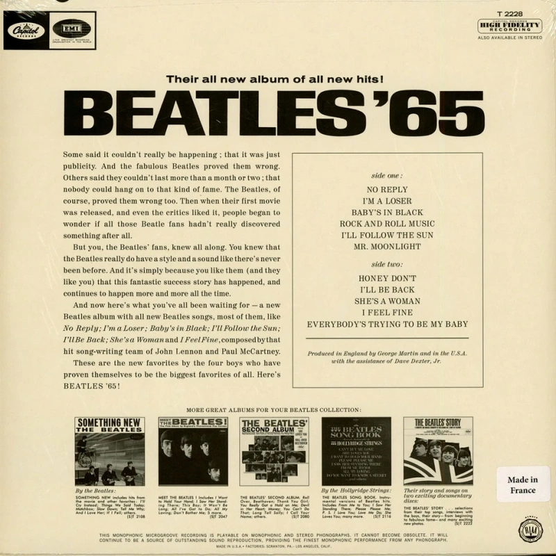 Beatles '65 (Mono)