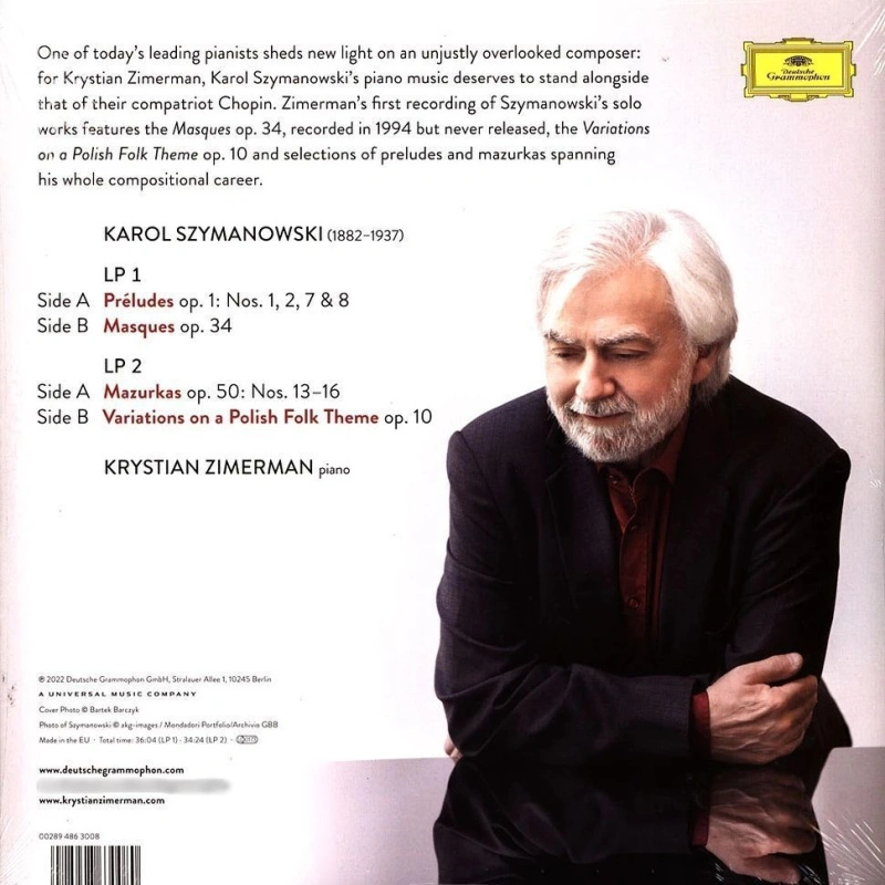 Szymanowski: Piano Works