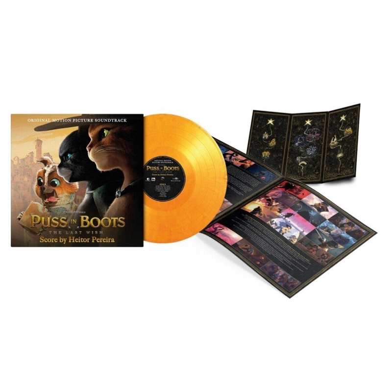 Puss In Boots: The Last Wish (Original Motion Picture Soundtrack) (Puss Orange Marbled Vinyl)