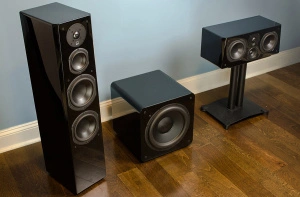 SVS Prime Tower Piano Black