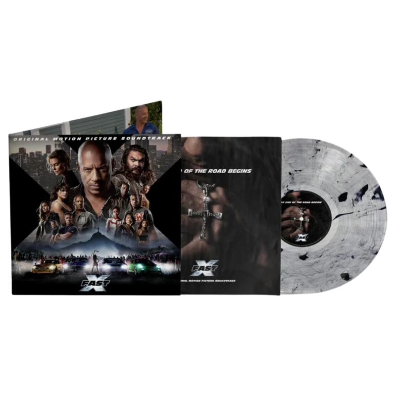 Fast X (Original Motion Picture Soundtrack) (Clear & Black Marbled Vinyl)
