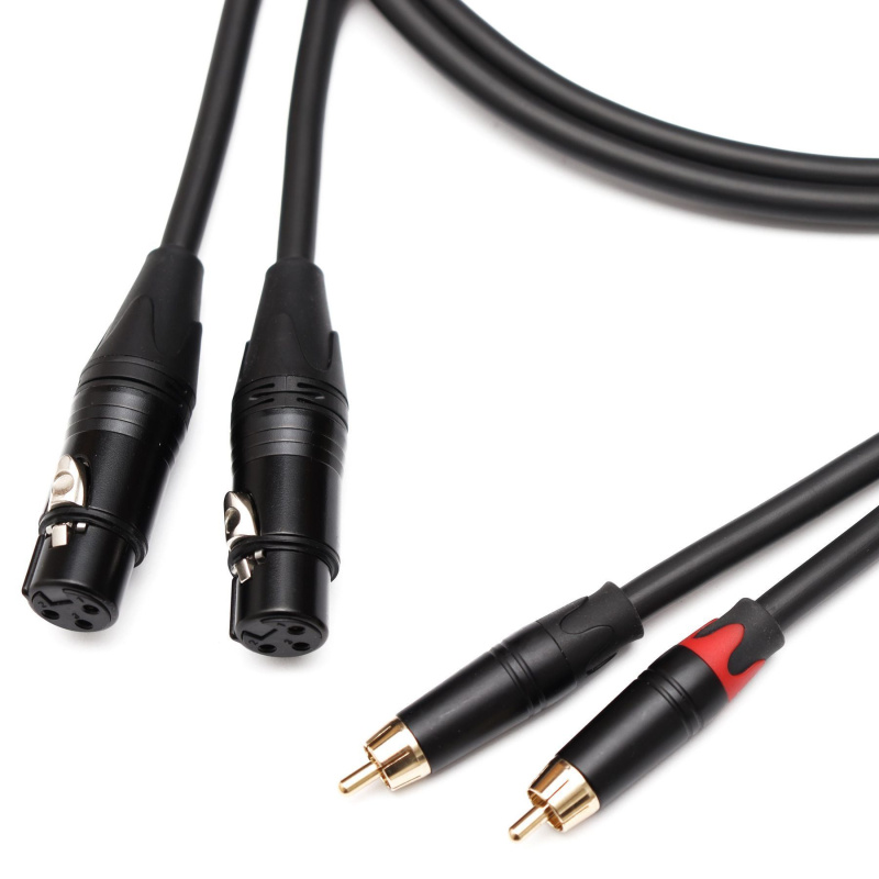 2XLR-2RCA Radiotehnika Volna M02 Female 2м