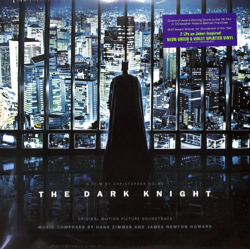 The Dark Knight (Original Motion Picture Soundtrack) (Neon Green & Violet Purple Splatter Vinyl)