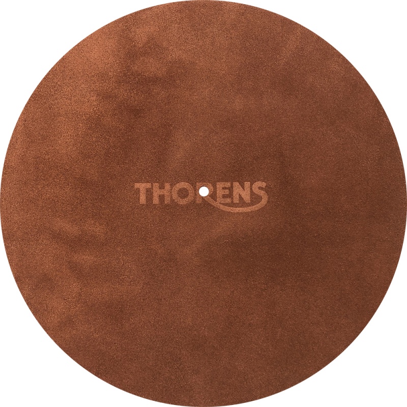 Thorens Leather turntable mat brown Мат для диска