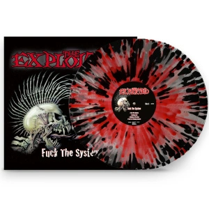 Fuck The System (Clear with Red & Black Splatter Vinyl)