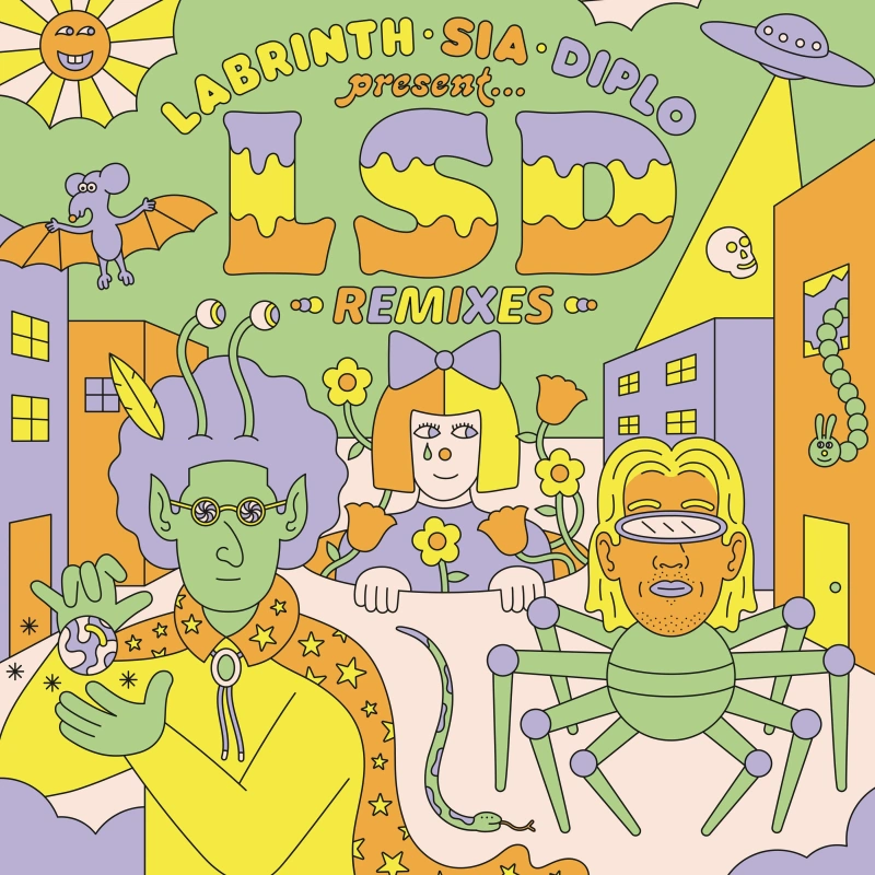 Present LSD – Remixes (Purple Vinyl)