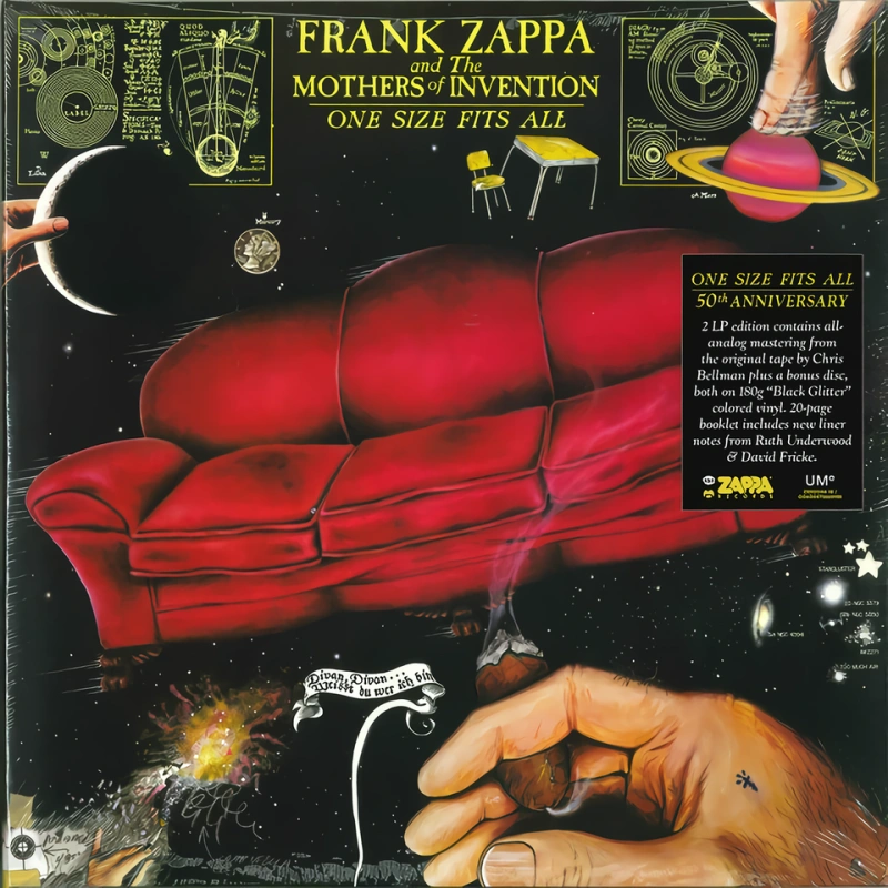 One Size Fits All (50th Anniversary Black Glitter Vinyl)