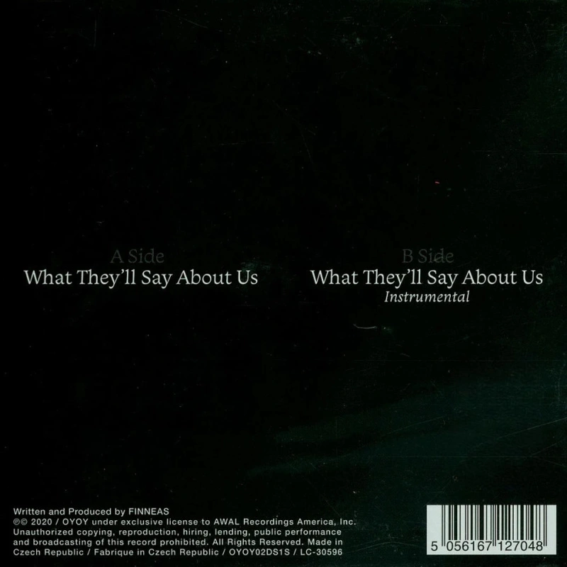 What They'll Say About Us (Black / Grey / White Swirl Vinyl)