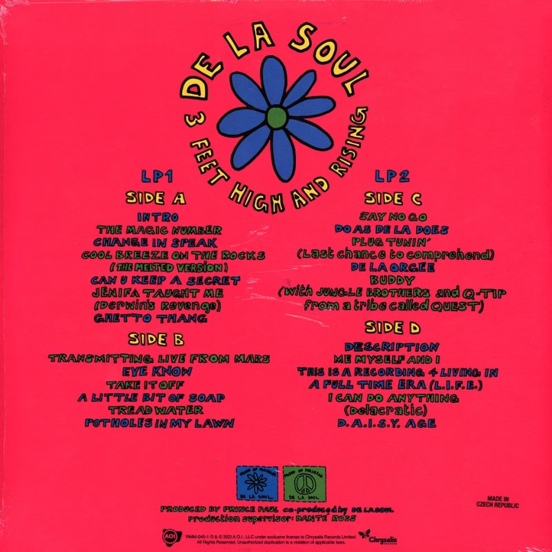 3 Feet High And Rising (Yellow Opaque Vinyl)