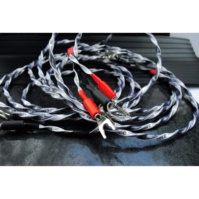 Wireworld Helicon 16x OCC Speaker Cable 2.0m (HCS2.0MB-10)