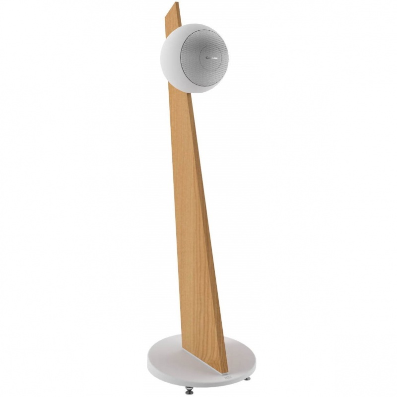 Cabasse Riga 2 On-stand Oak Stand/White