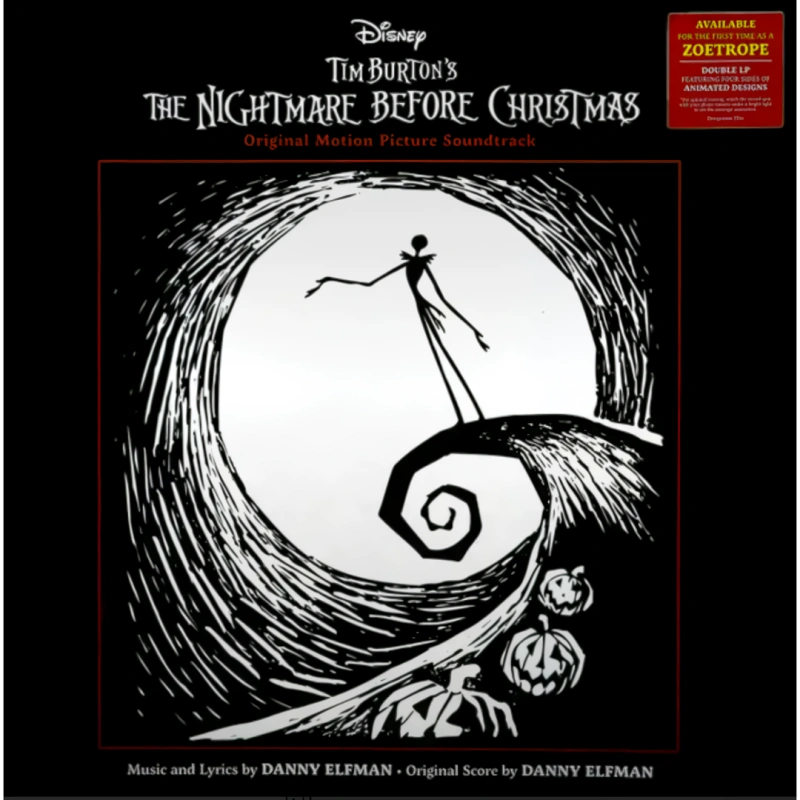 Tim Burton's The Nightmare Before Christmas (Original Motion Picture Soundtrack) (Zoetrope Picture Disc)