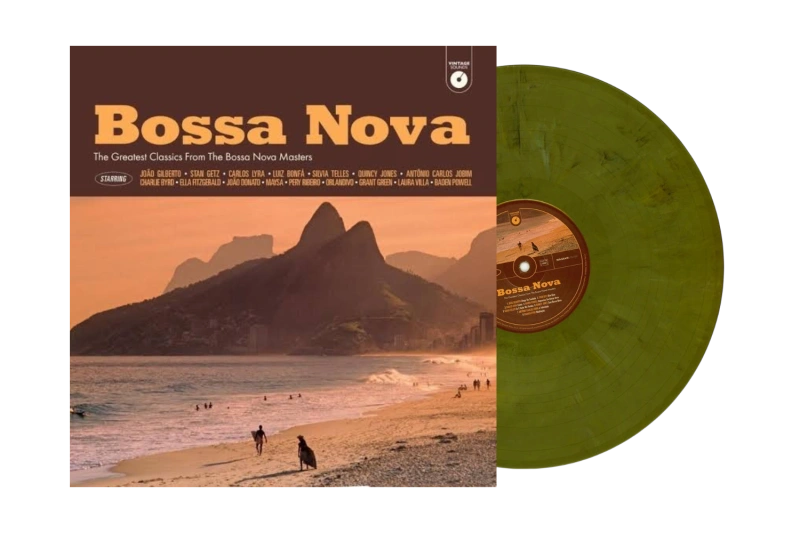 Bossa Nova - The Greatest Classics From The Bossa Nova Masters (Multicolor Marbled Light Green Vinyl)
