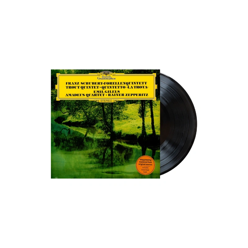 Emil Gilels, Amadeus-Quartett, Rainer Zepperitz – Schubert: Forellenquintett / Trout Quintet / Quintetto "La Trota"
