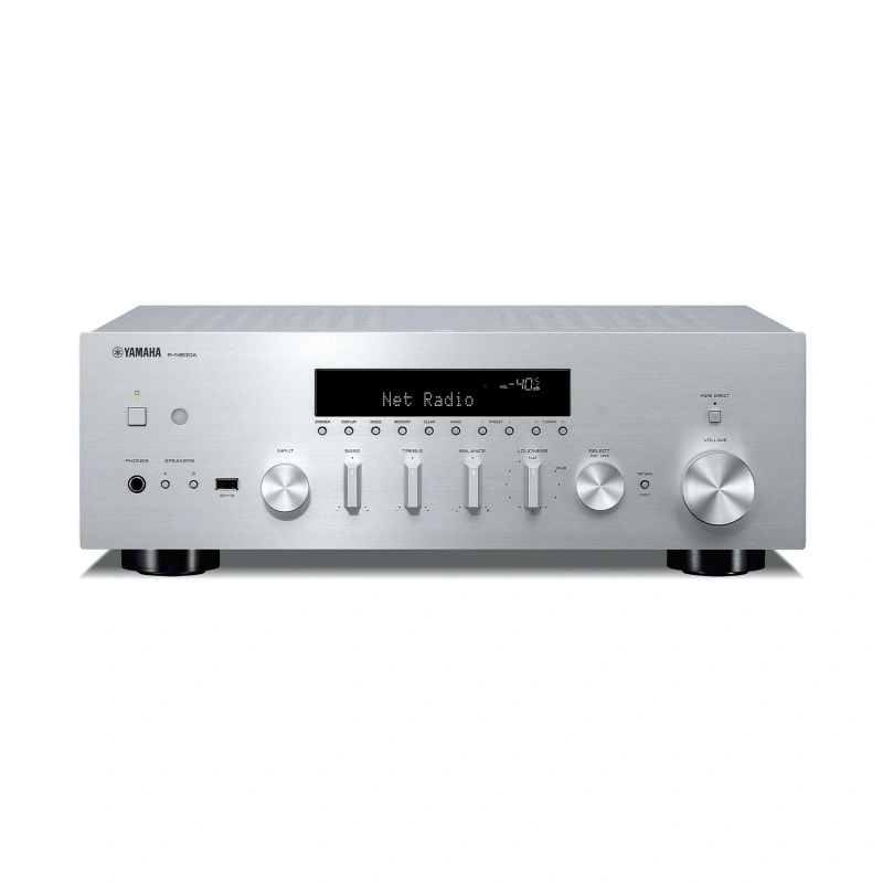 Yamaha R-N600A Silver