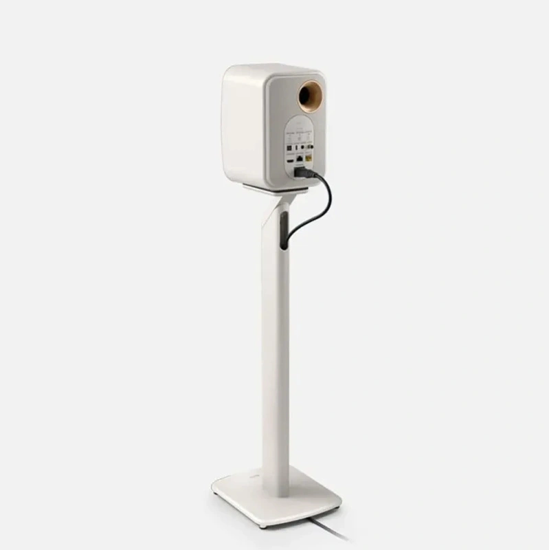 KEF S1 FLOOR STAND MIN WHITE