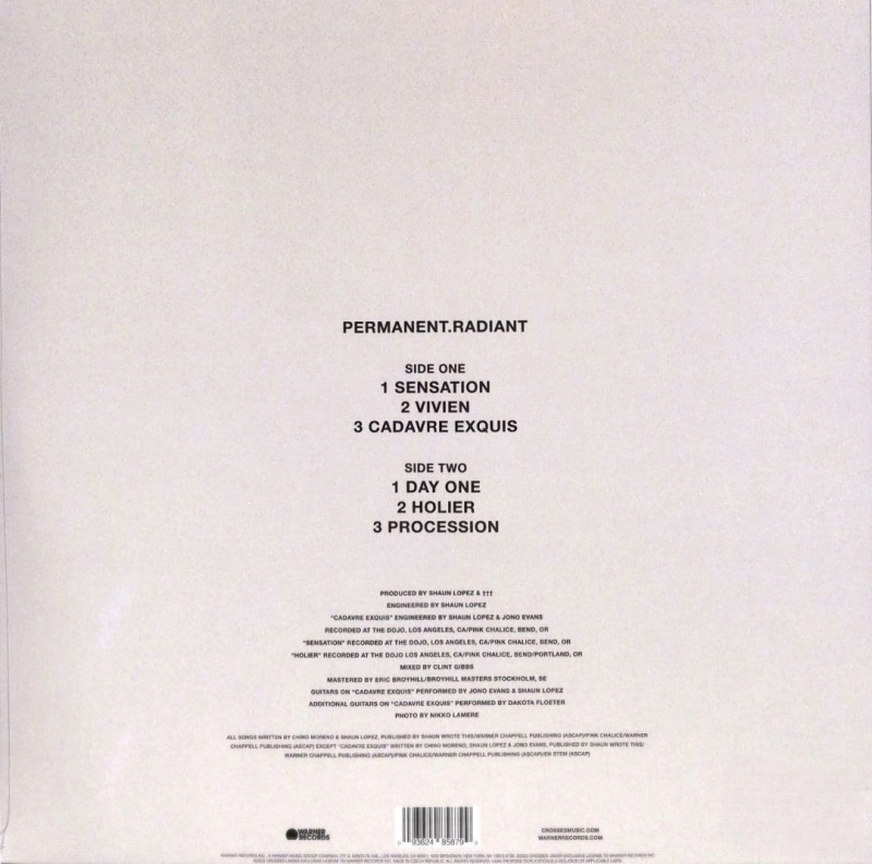Permanent.Radiant (Blue Transparent Vinyl)