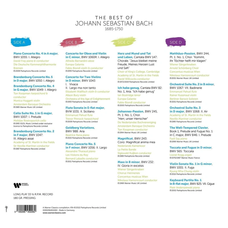 Johann Sebastian: The Best Of Bach