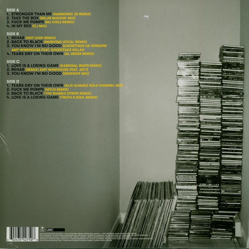 Remixes (Yellow Translucent / Blue Translucent Vinyl)