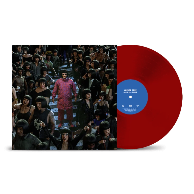 Alone In A Crowd (Clear Red)